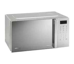 Hisense H20MOMBS4HG světle šedá / Mikrovlnná trouba s grilem / 700-800 W / 20 l / 11 stupňů výkonu