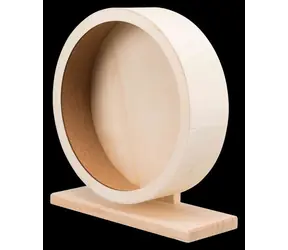 TRIXIE Běhací kolo dřevěné / pro hlodavce / o 33 cm