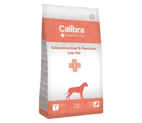 Calibra VD Dog Gastrointestinal & Pancreas Low Fat 2 kg / Granule pro psy / Veterinární dieta / Losos / Nízkotučné
