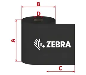 Zebra 2100 High Performance (02100BK15645) / TTR páska / Wax / 156 mm / 450 m / 12 ks