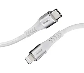 Intenso C315L bílá / Datový kabel / USB-C - Lightning / 1,5m / 60W