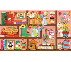 RIDLEY'S GAMES Puzzle Jarní zajímavosti / 200 dílků / od 12 let / 35 x 20 cm