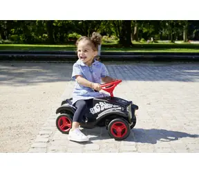BIG Odrážedlo Bobby Car Classic Little Rocker černá, červená / Odrážedlo / nosnost 50 kg / od 1 roku