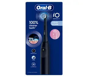 Oral-B iO2 Night Black / Elektrický zubní kartáček / magnetická iO technologie / 3 režimy čištění / senzor tlaku