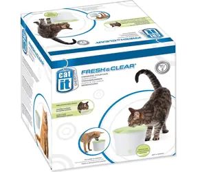 Catit Fresh&Clear zelená / Fontána / pro kočky a psy / 3 l