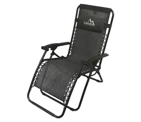 Cattara ALICANTE antracit / Lehátko / 150 x 66 x 100 cm / nosnost: 120 kg