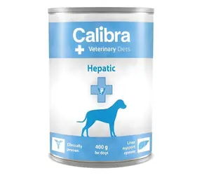 Calibra VD Dog Hepatic 400 g / Konzerva pro psy / podpora zdraví jater