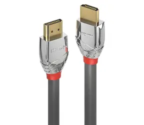 Lindy Cromo Line šedá / HDMI kabel / High Speed / 4K 4096x2160 60Hz / 7,5 m