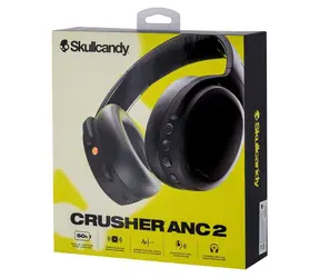 Skullcandy Crusher ANC 2 černá / Bezdrátová sluchátka / Bluetooth / ANC