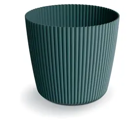 Prosperplast Milly Round oceánská modř 23,6 cm / Květináč / 7 l / Plast