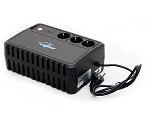 Eurocase EA200Pro+ / UPS / 600 VA / 360 W / pure sine wave / 3x zásuvka Schuko