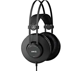 AKG K52 černá / Sluchátka / uzavřená / 18 Hz-20 kHz / 2,5m kabel / redukce 6,3mm
