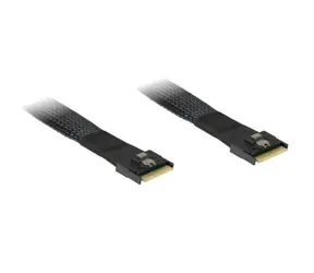 Inter-Tech SlimSAS SFF-8654 8i - SFF-8654 8i / Kabel / 0,75 m / 24 Gbit/s