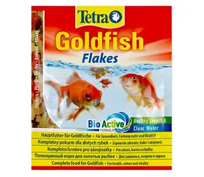 Tetra Goldfish vločky 12 g / Krmivo pro ryby / Pro zlaté rybky / Kompletní krmivo