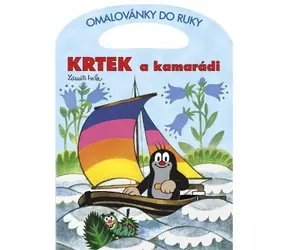 RAPPA Omalovánka A4 Krtek a kamarádi do ruky / 12 stran / Lesklá obálka s předlohou