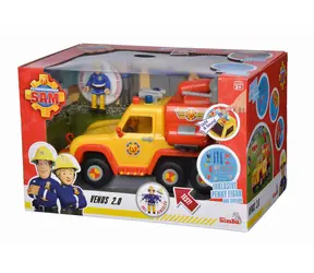 SIMBA Hasičské auto Hasič Sam Venus 2.0 žlutá/oranžová / světelné a zvukové efekty / s figurkou / od 3 let