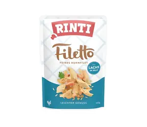 Rinti Filetto kuře a losos v želé / Kapsička pro psy / 100 g