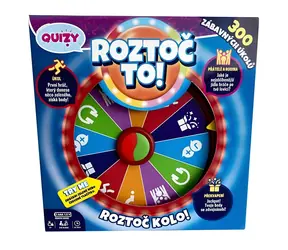 MAC TOYS Hra QUIZY Roztoč to! / 2-6 hráčů / od 8 let
