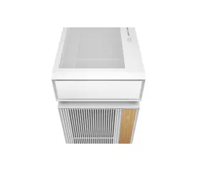 DeepCool CL660 WH bílá/dřevo / Počítačová skříň / Midi Tower / ATX / Tvrzené sklo / RGB