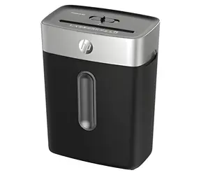 HP OneShred 8CC černá / Skartovač / křížový řez / kapacita 8 listů / P-4 / koš 15 l