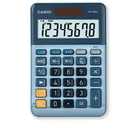 CASIO MS-88EM / Stolní kalkulačka / osmimístná / solární a bateriové napájení