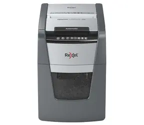 Rexel Optimum AutoFeed+ 90X / Automatický skartovač / až 90 listů / 34l / Křížový řez 4x28 mm