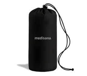 Medisana MM 100 černá / Akupresurní podložka a polštář / Vyhřívání / 9 stupňů teploty / skládací
