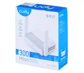 Cudy WR300 / Router / 1x WAN + 4x LAN 100Mbps / 2,4 GHz 300Mbps