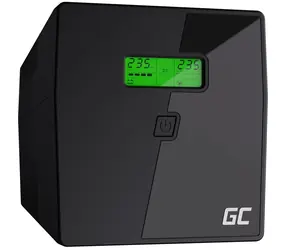 Green Cell 1000VA 700W Power Proof / Záložní zdroj / Line-Interactive / čistá sinusovka / 6ms / 12V/7Ah / 4x IEC