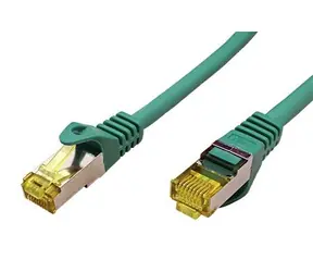 Goobay patch kabel S/FTP Cat.7 zelená / Síťový kabel / 2 m / LSZH