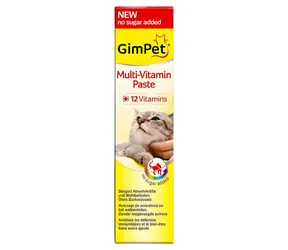 GimCat Multi-Vitamin K 200 g / Pasta pro kočky / Vitamíny / Rybí tuk / Betaglukany