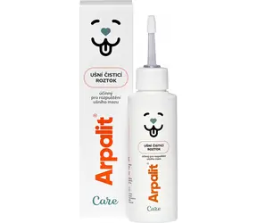 Arpalit Care ušní čisticí roztok / Ušní čisticí roztok / 100 ml / pro psy a kočky
