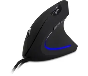 Inter-Tech Eterno KM-206WR / Drátová ergonomická myš / Vertikální / 2400 DPI / USB