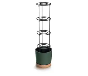 PROSPERPLAST HOME GROWER Květináč na pěstování rajčat tmavě zelený / 35 l / Plast / 39 x 37,5 cm