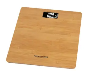 ProfiCare PW 3103 hnědá / Osobní váha / bambus / nosnost 180 kg / LCD