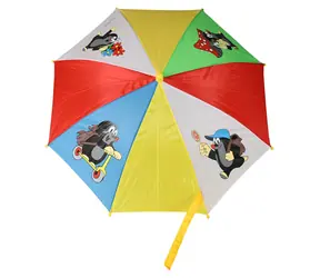 RAPPA Dětský deštník Krtek / automatické otevírání / průměr 70 cm / 3+ roky