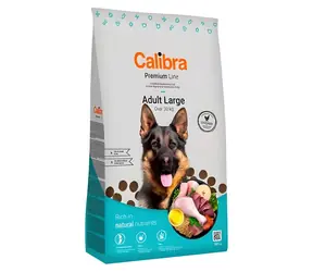 Calibra Premium Line Adult Large 12 kg / Granule pro psy / kuřecí / velká plemena / bez lepku