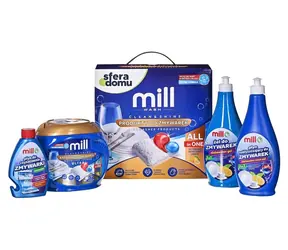 Mill Sada chemie do myčky / Tablety 52 ks + gel + leštidlo + čistič