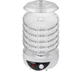 GreenBlue GB195 bílá / Sušička potravin / 250 W / 5 pater / O 27 cm