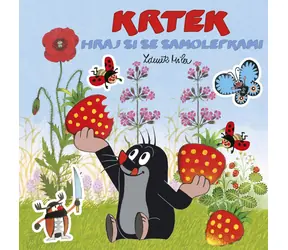 RAPPA Album obrázkové Krtek 3 Hraj si se samolepkami / Samolepková kniha / 12 lesklých stran