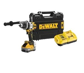 DeWalt XR Aku vrtačka s příklepem 18V / Aku příklepová vrtačka / 169 Nm / 1x aku 8,0 Ah / nabíječka / kufr T-stak