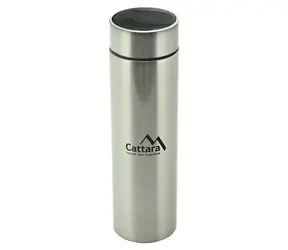 Cattara Termoska LED 475 ml / Termoska / Nerezová ocel / Digitální teploměr