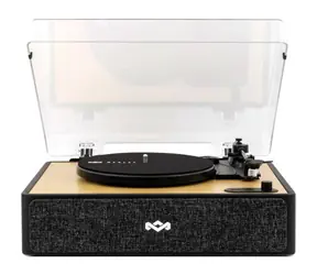 MARLEY Rise Up BT černá / Gramofon / 33/45/78 RPM / Bluetooth / vestavěný předzesilovač