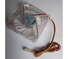 Eurocase 80mm RGB / Ventilátor / 3pin / 12V/0,15A