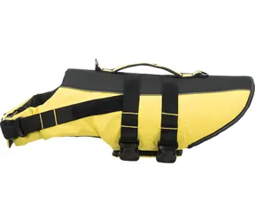 Trixie Life Vest žluto-černá / Plovací vesta pro psy / XL / 60-96 cm / do 45 kg
