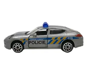 SIMBA Auto policejní kovové česká verze / 7,5 cm / kov