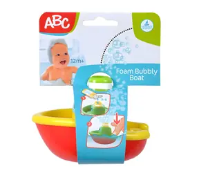 SIMBA Lodička s bublinkami ABC / Koupací hračka / 11 cm / 2 druhy