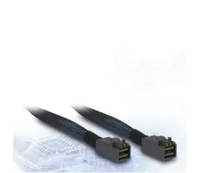 Inter-Tech SFF-8643 - SFF-8643 černá, modrá / Datový kabel / 1 m
