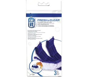 Catit Náhradní filtr uhlí a molitan pro velkou fontánu / Filtr do fontány / 3 ks