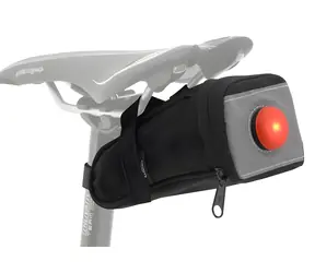 Compass Brašna na kolo pod sedlo s LED světlem / Brašna na kolo / 0,5L / LED svícení / černá